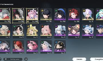 Phrolova+Arma, Chisa+Arma, Rebecca+Arma, Lucy C2 mais arma.