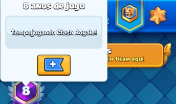 Conta Clash Royale 8 anos + Brawl Stars