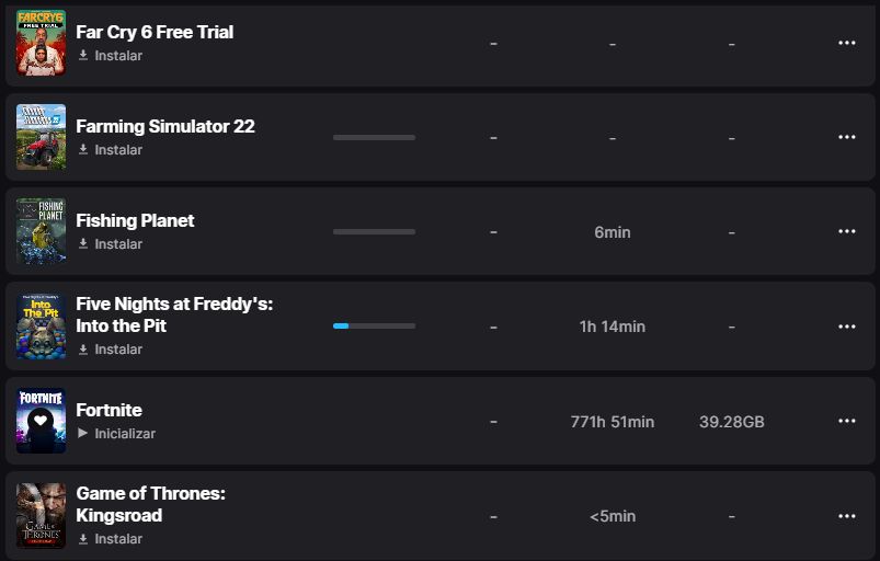 CONTA FORNITE, CONTA EPIC GAMES.