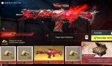 Evento Convite Bloodstrike Garanta Seus golds grátis e sua skin do evento.