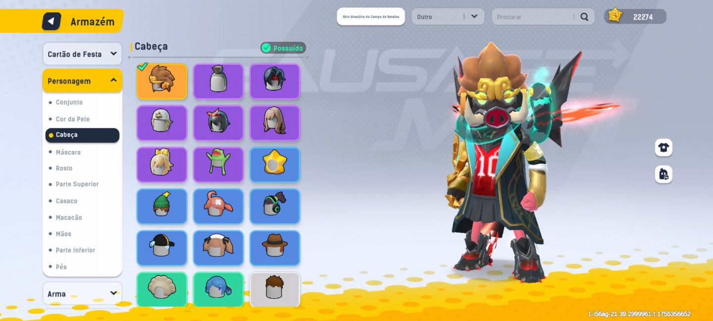 SAUSAGE MAN CONTA ANTIGA COM O PRIMEIRO PASSE E SKIN RARAS ( PROMOÇÃO )