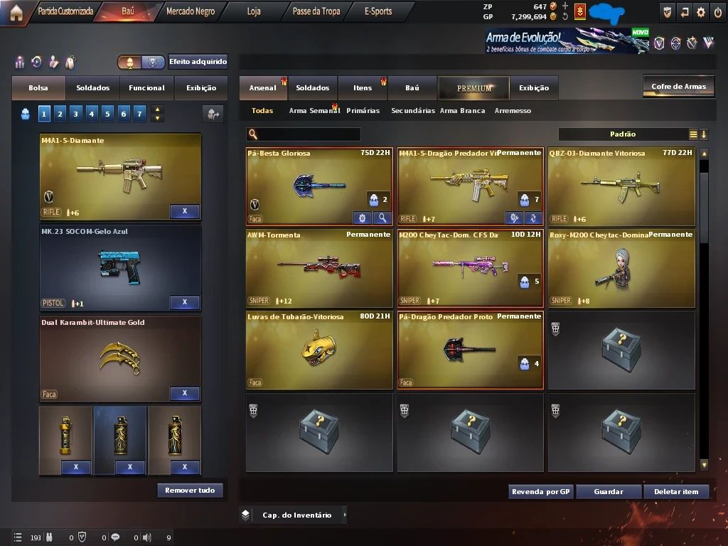 Conta Marechal 11vips lá swat