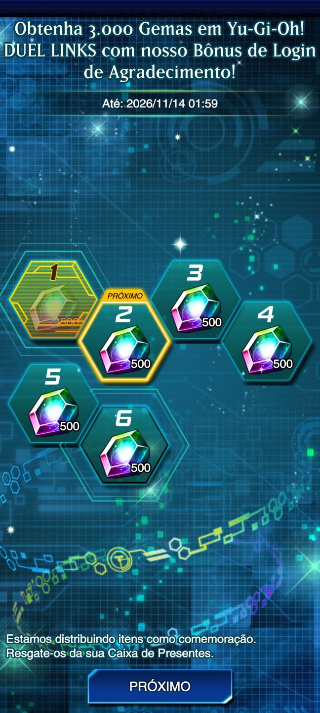 Conta starter duel links gemada 15 mil gemas 700 chips 4 ur dos sonhos e 4 sr