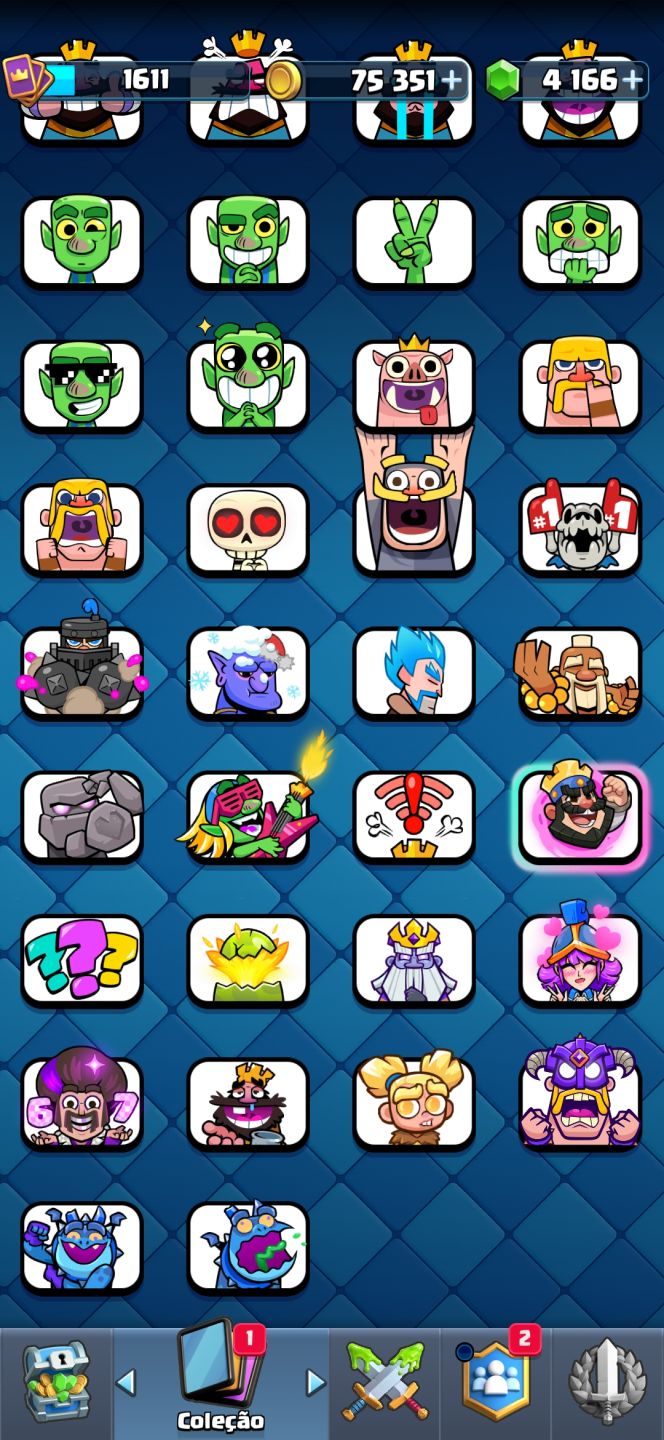Conta Clash Royale, brawlstars e Clash of clans