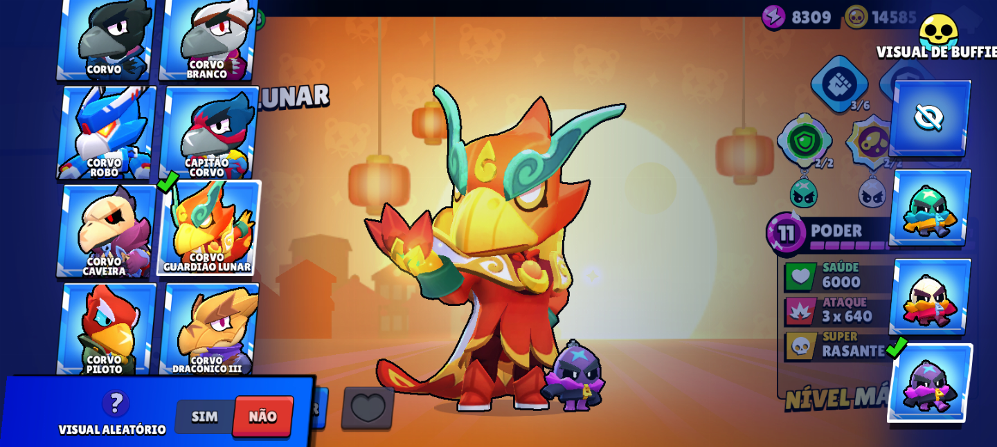 CONTA DE BRAWL STARS E CLASH ROYALE SUPER RARA