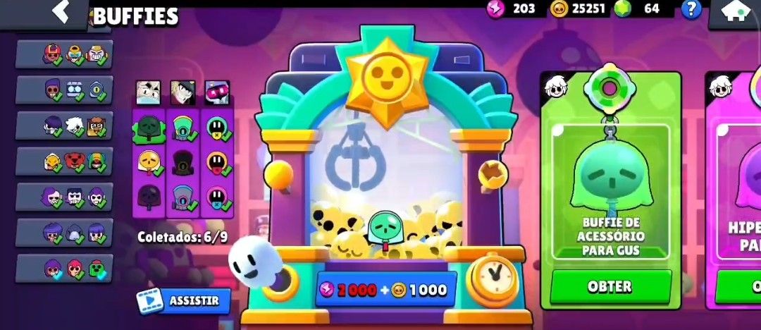 Conta Brawl star 135.000 troféus e todos os brawls liberados ,full acesso