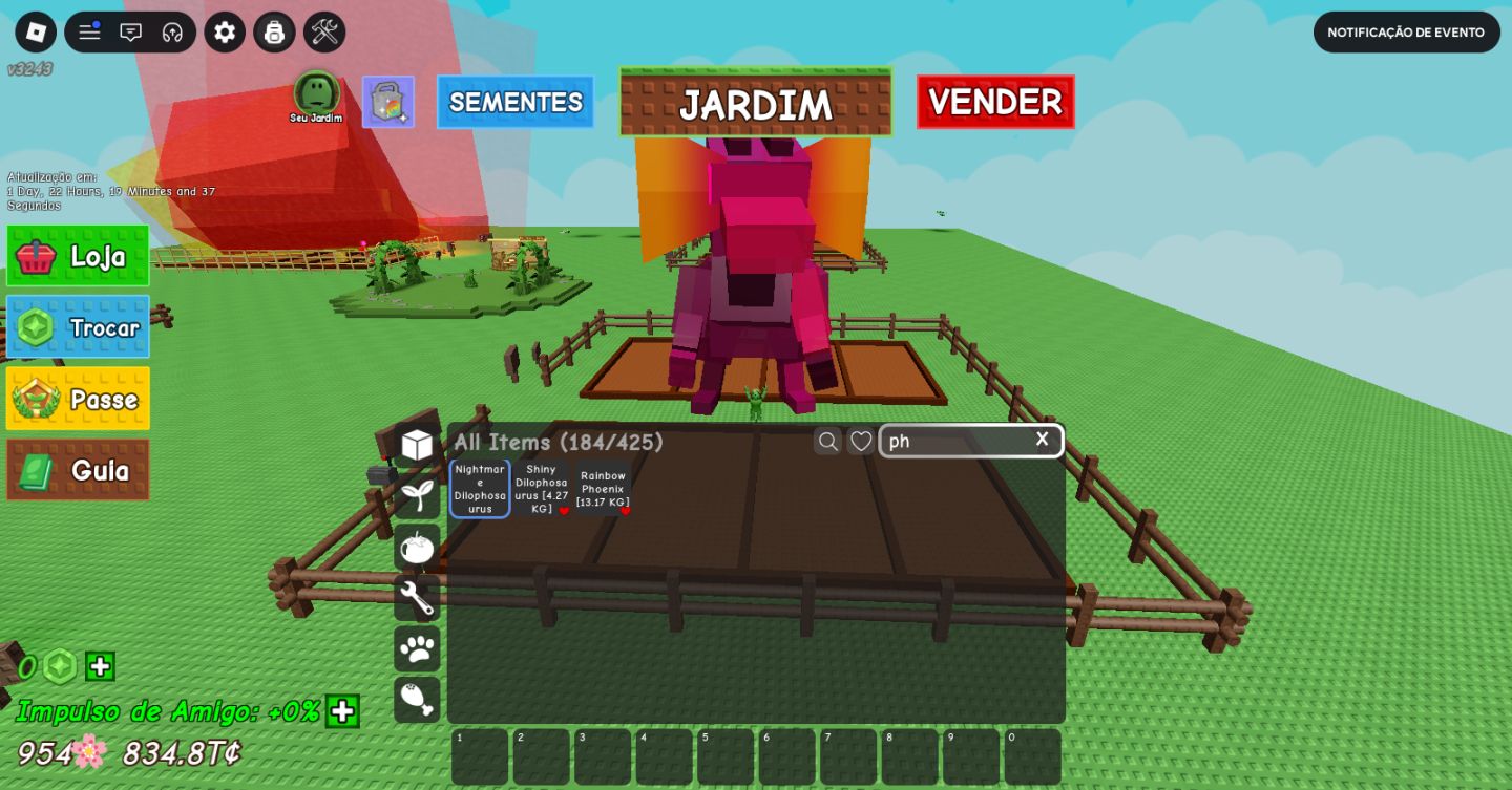[ENTREGA RÁPIDA] Pets, Tokens e Gamepass - Grow a Garden (Roblox) | SENNA STORE