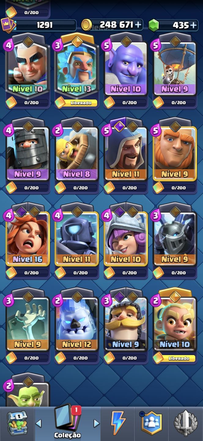 Conta clash Royale troféu: 8248