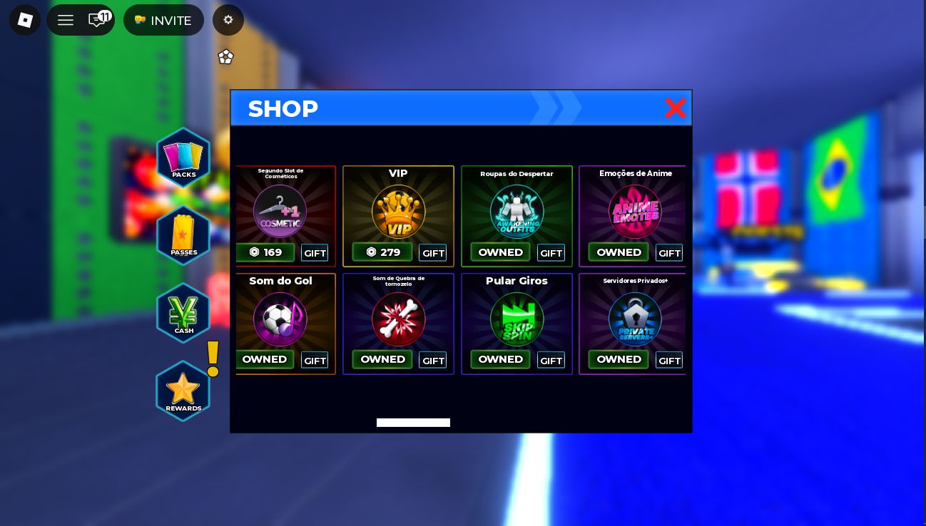 CONTA BLUE LOCK RIVALS 6 limitados+itens limitados+skins