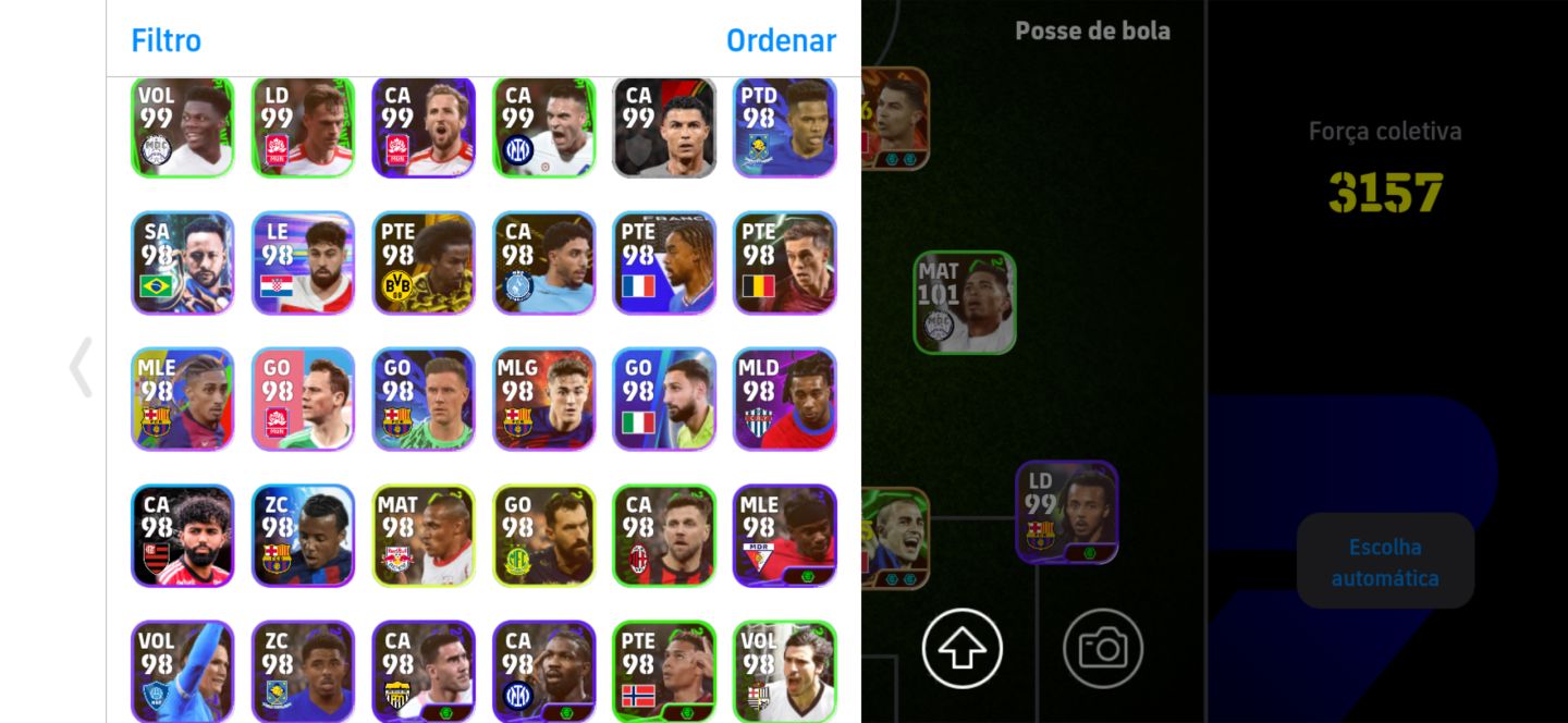 Conta rara efootball 27