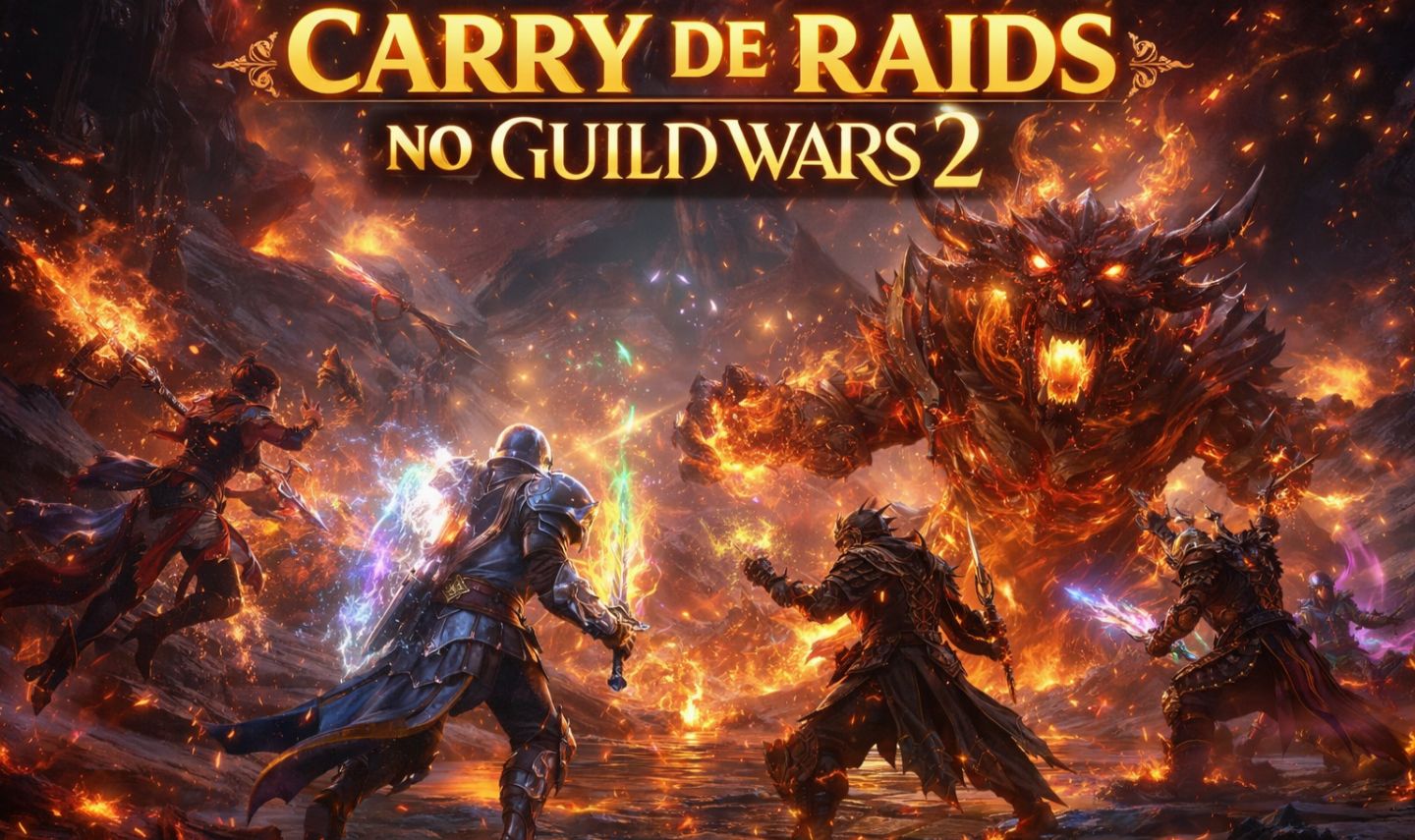 GUILD WARS 2 - CLEAR DE RAIDS ( 1 - 8 )