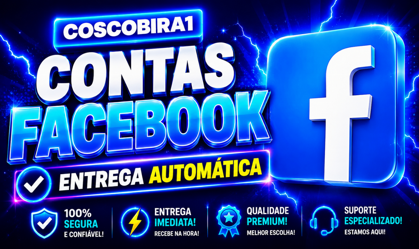 CONTAS DO FACEBOOK
