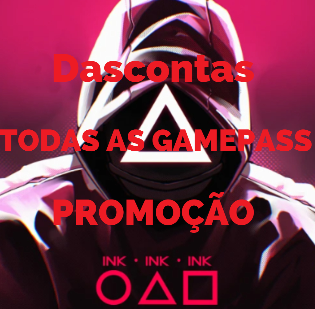 INK GAME / ROBLOX/TODAS AS GAMEPASS / JOGO DE TINTA/ENTREGA RAPIDA