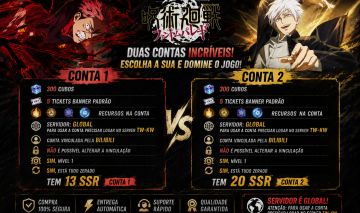 Contas rerrol personagens jujutsu kaisen phantom parade
