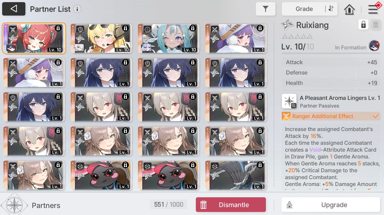 CHAOS ZERO NIGHTMARE CZN | LVL 53 | (ARABELLA, NINE , FEI, NARJA) SELETOR STARTE