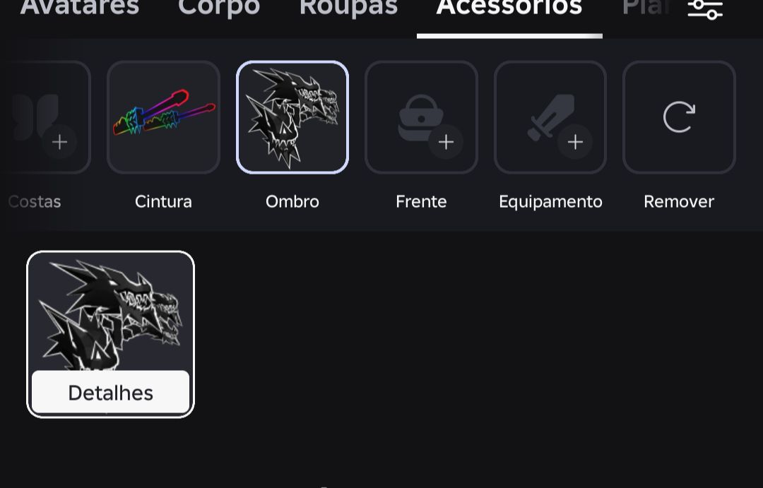 Conta de Roblox