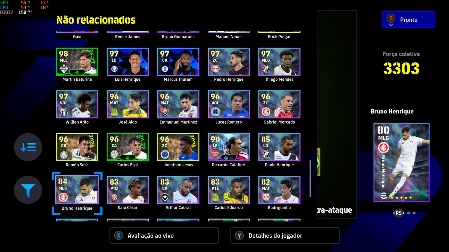 [CONTA META TOP] MESSI 109 + MBAPPÉ + GULLIT | eFootball XBOX E XBOX PC
