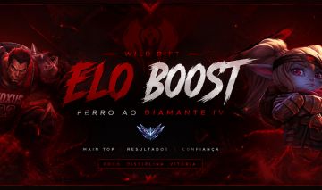 ELO JOB WILD RIFT | MAIN TOP SUBA ATÉ DIAMANTE IV | LOW ELO