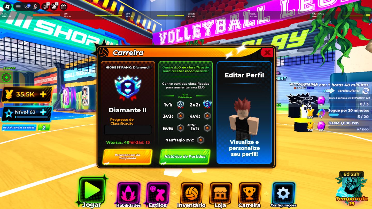 Conta com 1ultra e 6 secretos voleiboll legends/haikyu legends