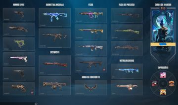 CONTA DIAMANTE LOTADA DE SKINS (EX IMORTAL) - VALORANT - ENTREGA AUTOMATICA