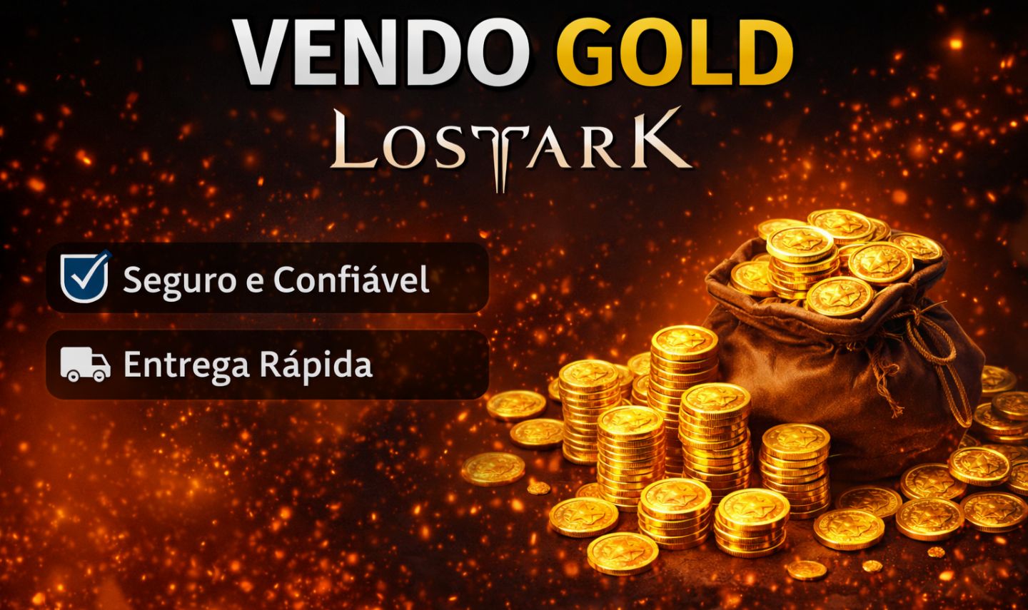 Gold Lost ark Cubro taxa e Promo de gema menor preço