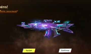 CONTA DE BLOOD STRIKE COM HK416 CÁLCULO-NEURAL + CAIXOTE!