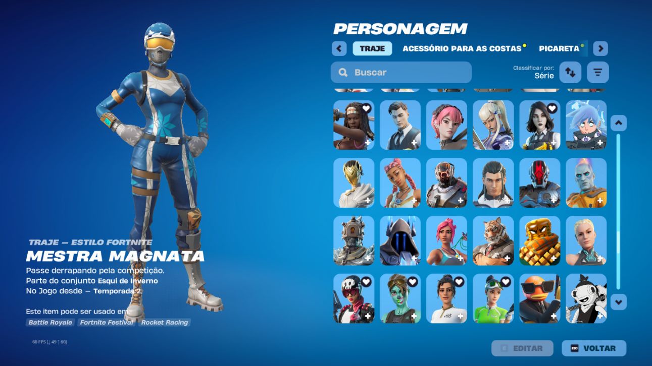 CONTA DE FORTNITE COM SKINS RARAS E SALVE O MUNDO COM VBUCKS