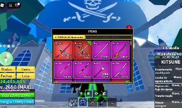 LEVEL MAX KITSUNE EQUIPADA MASTERIZADA - Roblox - Blox Fruits - GGMAX