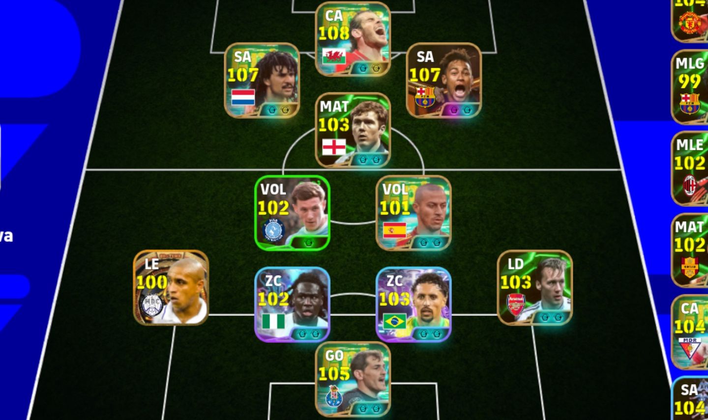 Conta Efootball com Gullit + Bale + Neymar