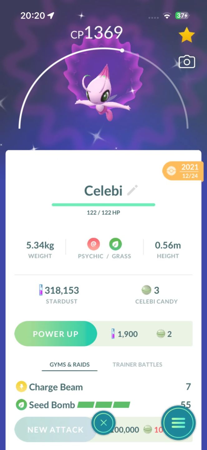 CONTA POKÉMON GO LVL 39 | 36 SHINY | CELEBI SHINY | POKÉMON DE EVENTO