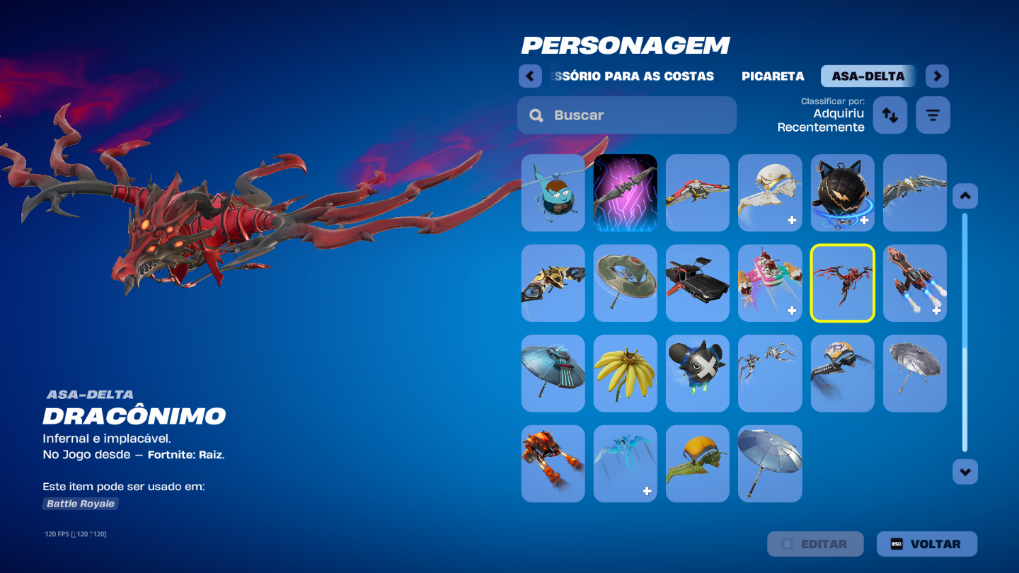 CONTA Fortnite com várias skins