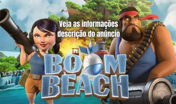 Conta Boom Beach com SKINS