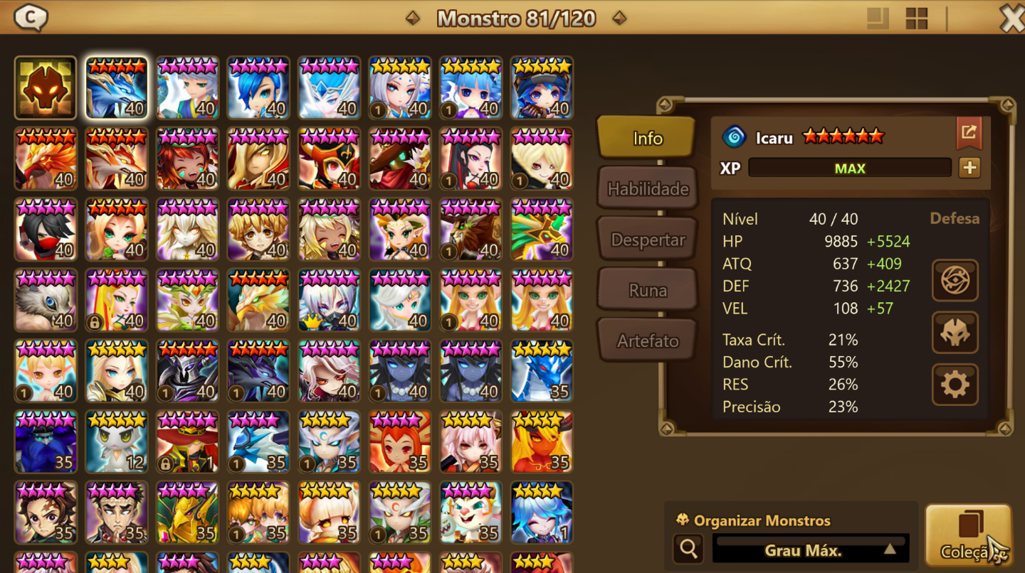 Conta LD Veronica com muitos nat 5 bons para RTA, PVE safe - Time speed