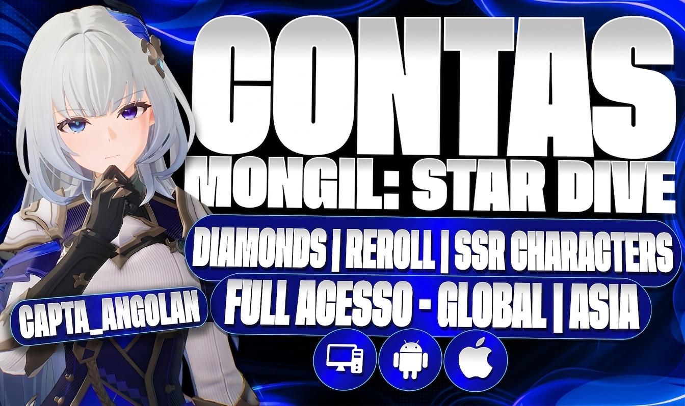 [CONTAS MONGIL: STAR DIVE] | MSD | CRISTAIS ESTELARES | SSR | BÚSSOLA | GLOBAL