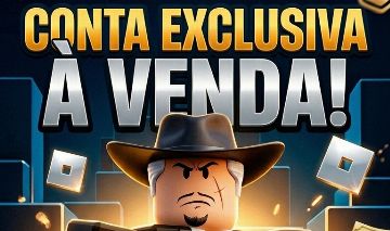 Conta de roblox com itens exclusivos, Leia a descrição!