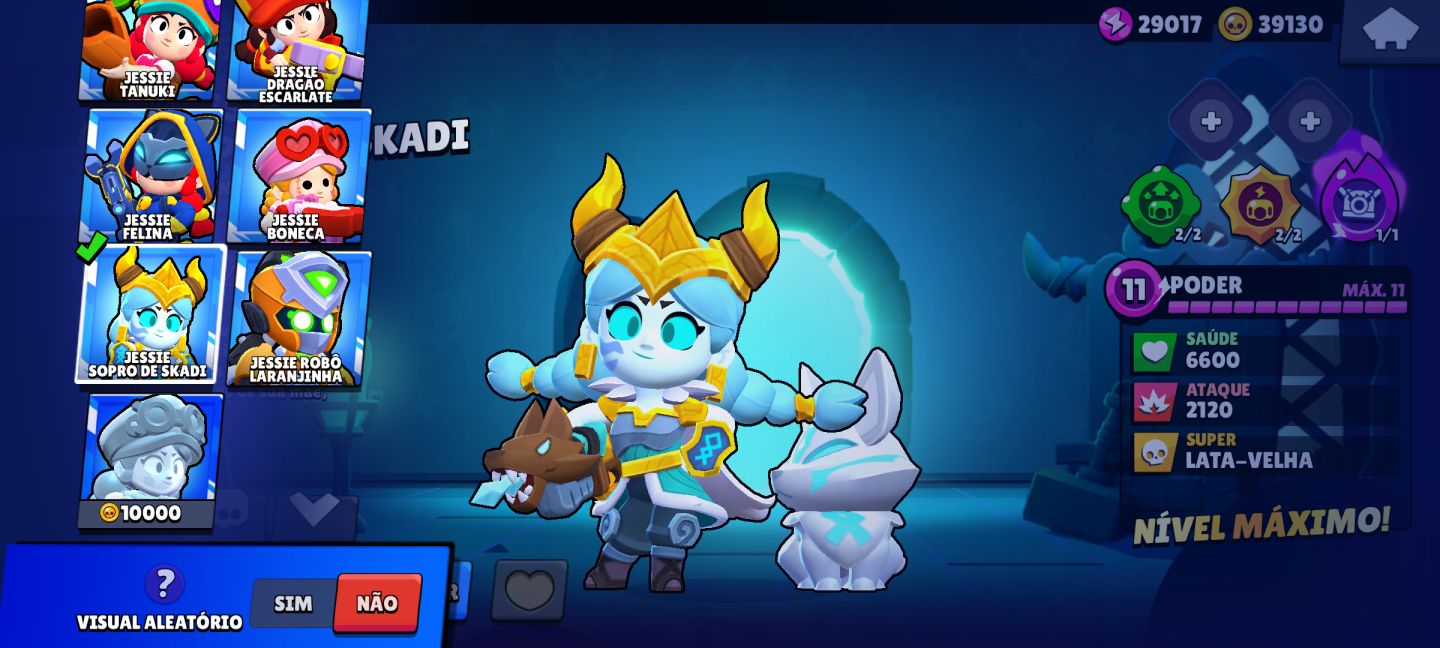 CONTA DE BRAWL STARS 2018 SUPER RARA