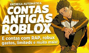 CONTAS ANTIGAS DE ROBLOX 2008, 2009, 2010+ | CONTAS COM ROBUX GASTOS, RAP E MAIS