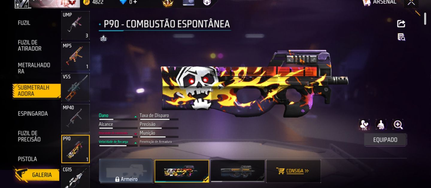 Free Fire Nv.20 | Troca de Nome | Conta Secundária