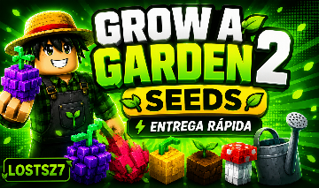 GROW A GARDEN 2 | SEEDS RARAS E ITENS | ENTREGA AUTOMATICA