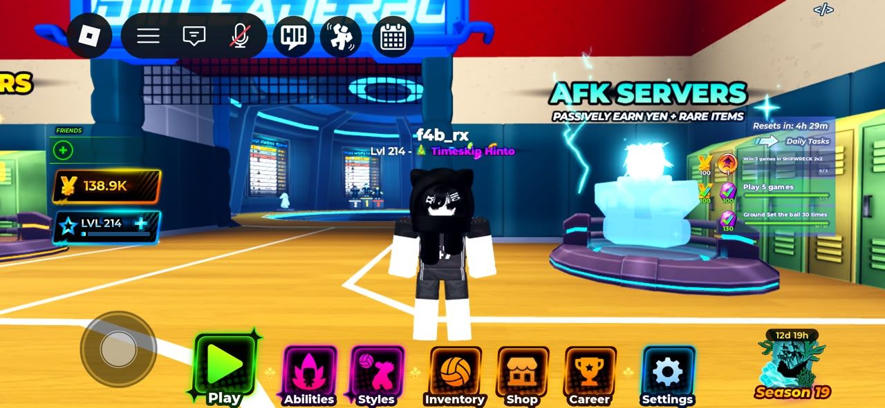Conta volleyball legends super rara e estou disposto a negociar