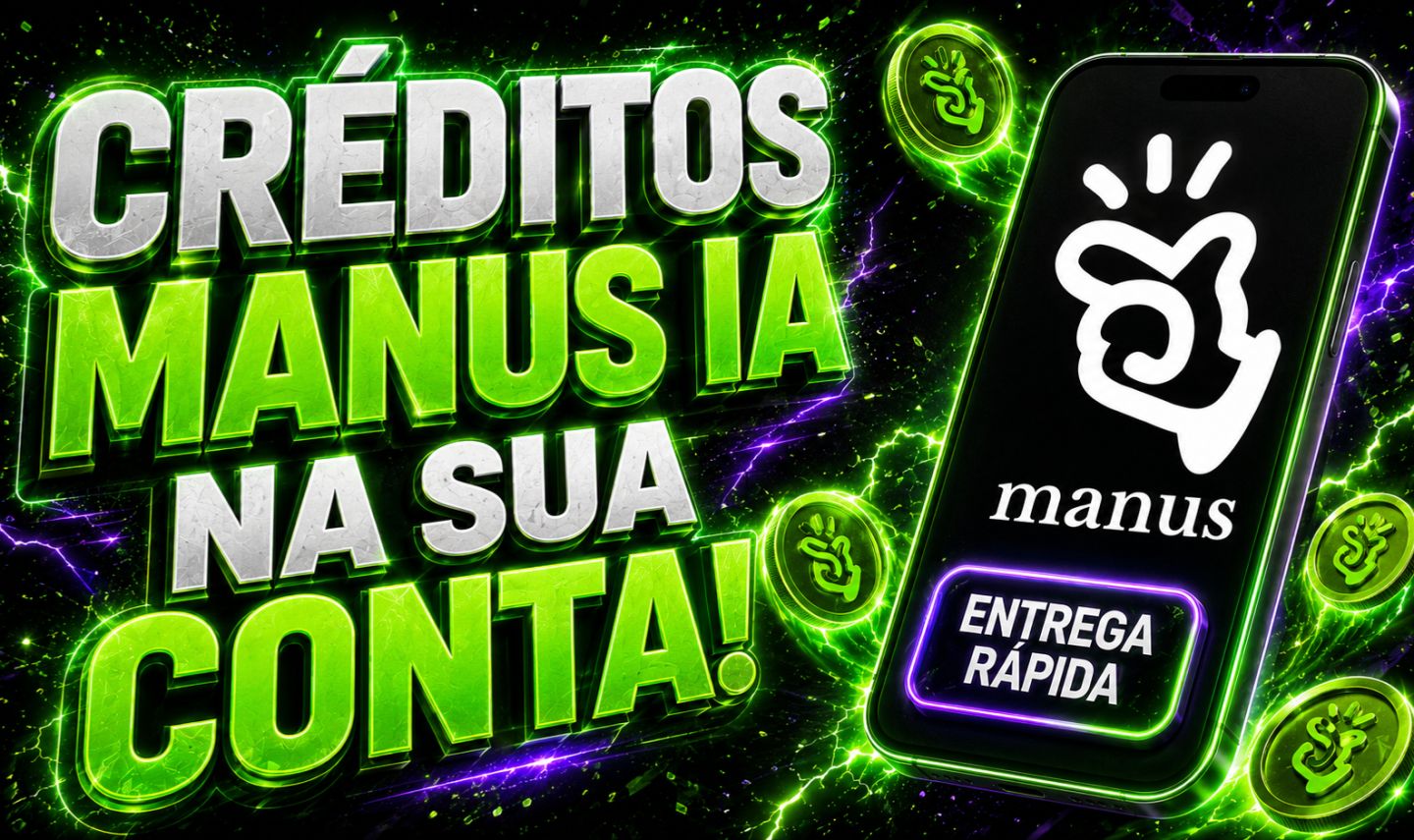 CRÉDITOS MANUS IA -[ RECARGA DIRETO NA CONTA ]