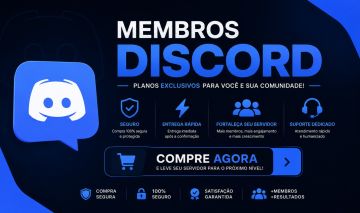 AUMENTE SEU SERVIDOR COM MEMBROS REAIS + REFIL | MENOR PREÇO DA PLATAFORMA