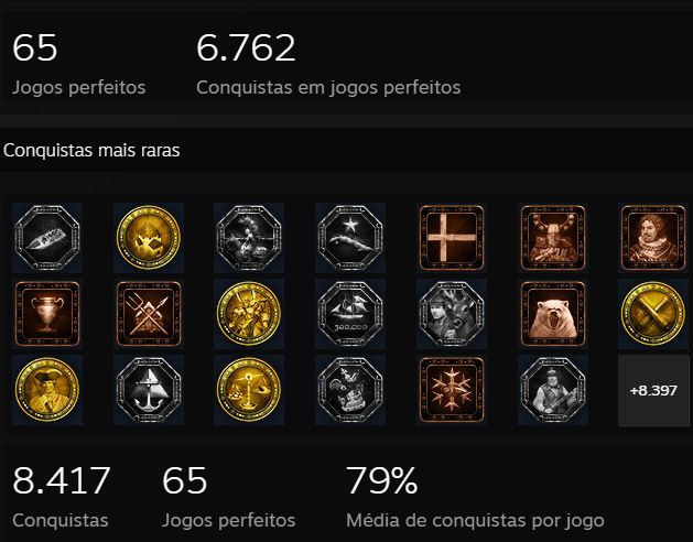 CONTA STEAM FULL ACESSO | REPLETA DE JOGOS AAA + 8.000 CONQUISTAS | BARATO!