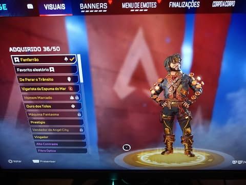 CONTA STEAM APEX 1 HERANÇA CAUSTIC / PSN LIBERADA