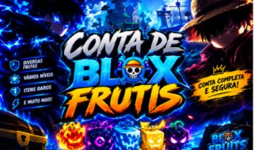 CONTA DE BLOX FRUTIS COM 5 MÍTICAS ALEATÓRIAS NO INVENTÁRIO GARANTIDO