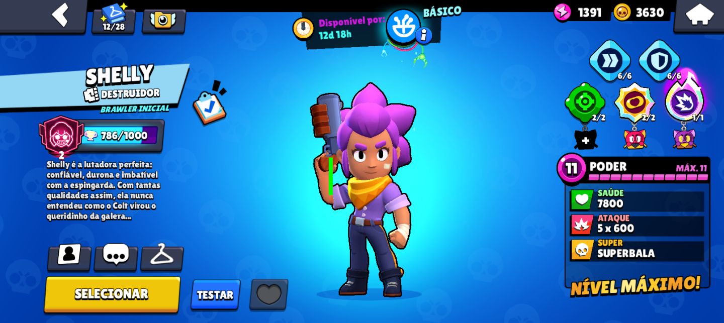 Brawl Stars conta com Shelly quase prestígio 3