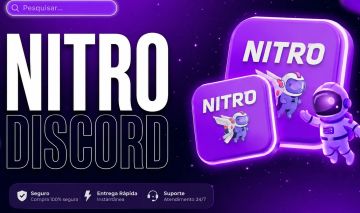 PROMOÇÃO] DISCORD NITRO MENSAL / TRIMENSAL