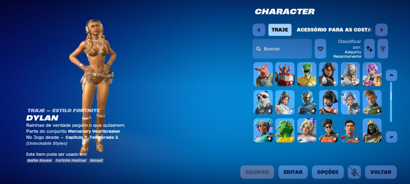 CONTA FORTNITE FULL ACESSO + E-MAIL DE CRIAÇÃO