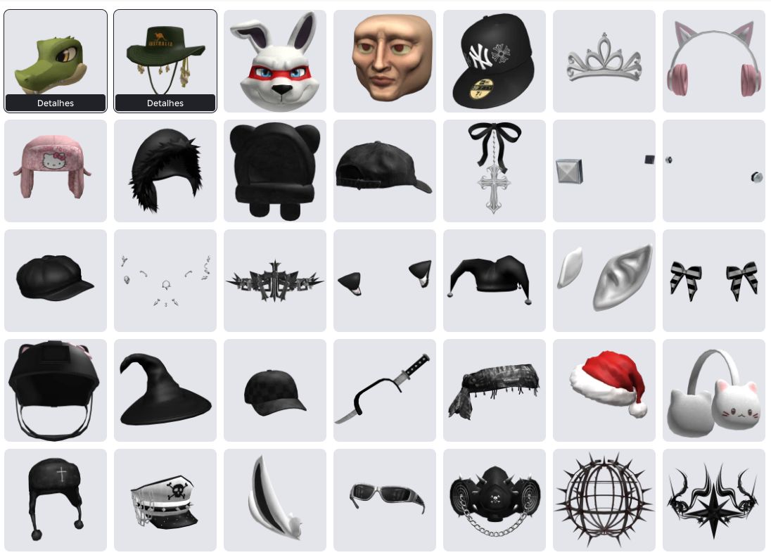 CONTA RARA DE ROBLOX (MAIS DE 20K DE ROBUX GASTOS)