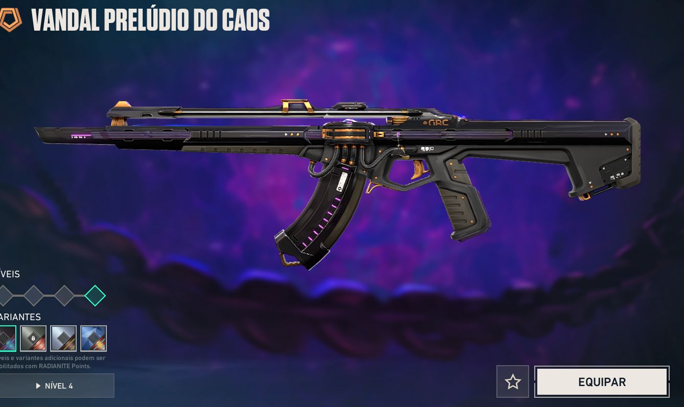 Conta de Valorant com Skins Boas